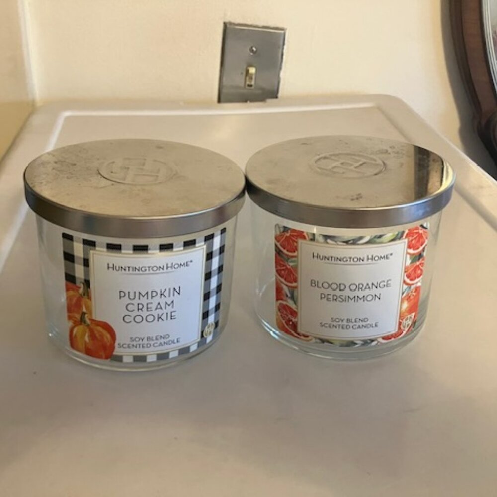 Two Glass Jars with Lids